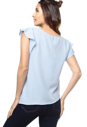Blusa Azul Celeste Vero Moda