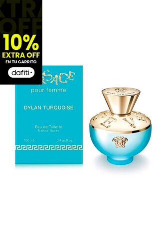Perfume Dylan Turquoise Pour Femme 100 Ml Mujer Versace