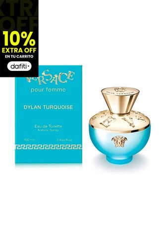 Perfume Dylan Turquoise Pour Femme 100 Ml Mujer Versace
