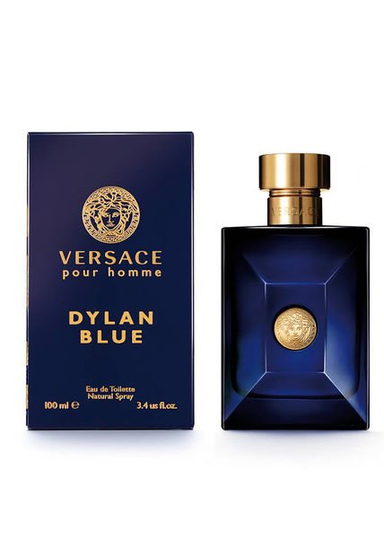 Perfume Dylan Blue Pour Homme De Versace Para Hombre 100 Ml