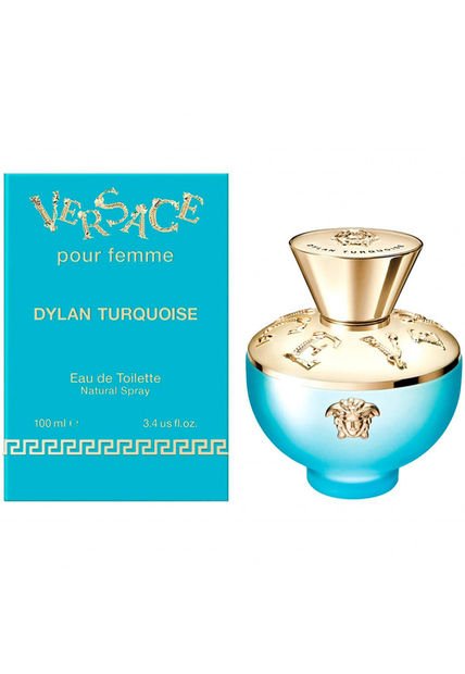 Perfume Dylan Turquoise De Versace Para Mujer 100 Ml