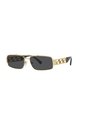 Gafas De Sol Versace Aviador Large Metal VE2257 Amarillo Hombre Y Mujer de Versace