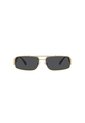 Gafas De Sol Versace Aviador Large Metal VE2257 Amarillo Hombre Y Mujer de Versace
