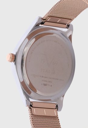Reloj Oro Rosa-Plateado VERSACE 19.69