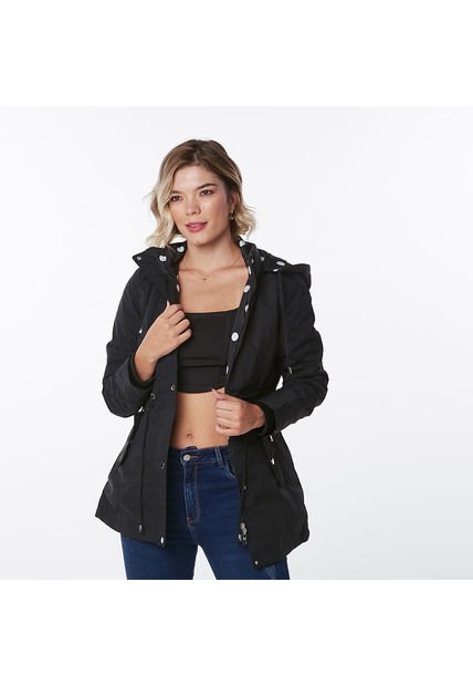 CHAQUETA VERSATIL MUJER V3297 NEGRO