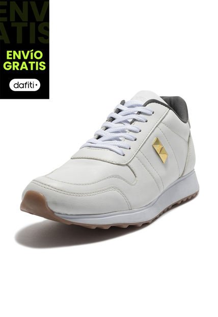 Tenis Para Mujer Sintético Blanco Vfyn Marena 3