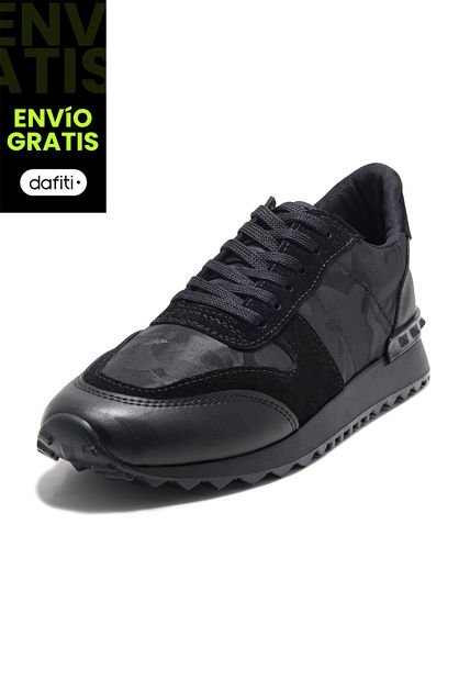 Tenis Para Hombre Negro Vfyn Sch-Val 02 3
