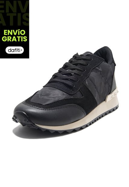 Tenis Para Hombre Negro Vfyn Sch-Val 01 Army 3