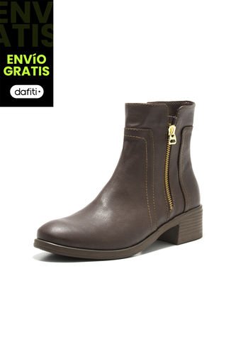 Botin Para Mujer Cafe VFYN Simona  3 VFYN