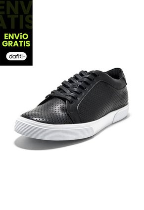 Tenis Para Hombre Negro Sintético VFYN Silver 3