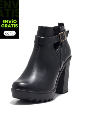 Botin Para Mujer Negro Vfyn Sabella 3