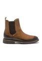 Bota Para Hombre Cuero Miel Croco VFYN 1001 3 de VFYN