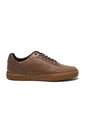 Tenis Para Hombre Cuero Miel Vfyn Opal 3 de VFYN