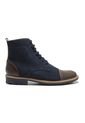Bota Para Hombre Cuero Azul X Café VFYN 450 3 de VFYN