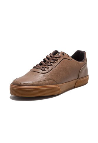Tenis Para Hombre Cuero Miel Vfyn Opal 3 VFYN