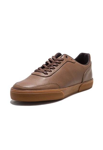 Tenis Para Hombre Cuero Miel Vfyn Opal 3