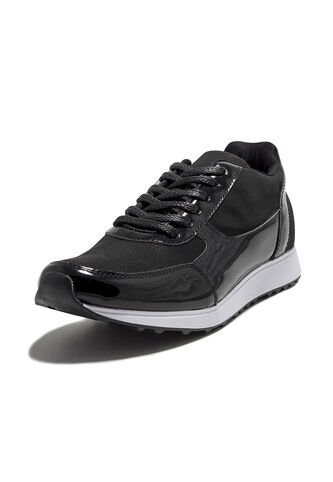 Tenis Mujer Negro Vfyn Sati 3 VFYN