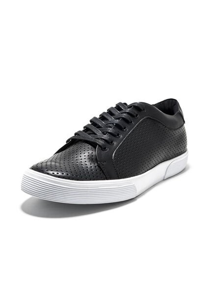Tenis Para Hombre Negro Sintético VFYN Silver 3