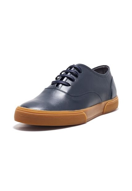 Tenis Para Hombre Sintético Azul Vfyn Zigor 3