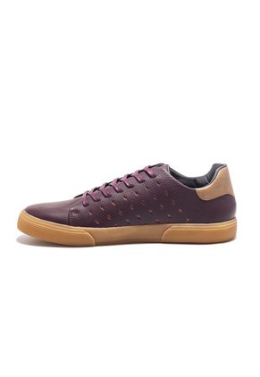 Tenis Para Hombre Sintético Vinotinto Vfyn Gary 3