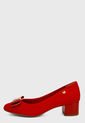 Tacón Bajo Rojo Via Marte de Via Marte