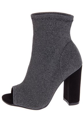 Peep Toe Negro Via Marte