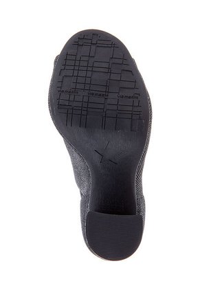 Peep Toe Negro Via Marte