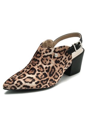 Zueco Animal Print Via Marte