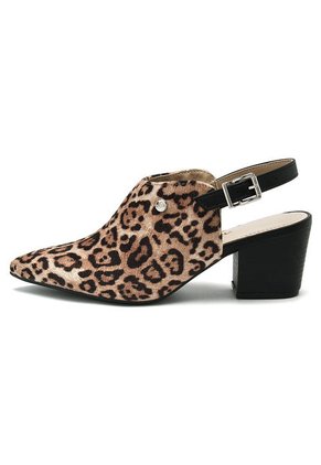 Zueco Animal Print Via Marte