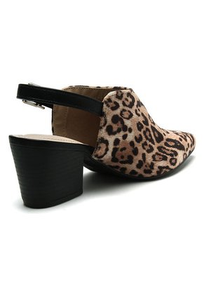 Zueco Animal Print Via Marte