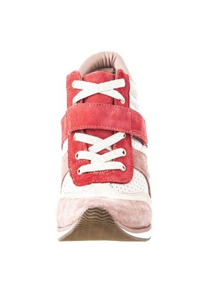 Sneakers Via Marte Beige-Rojo