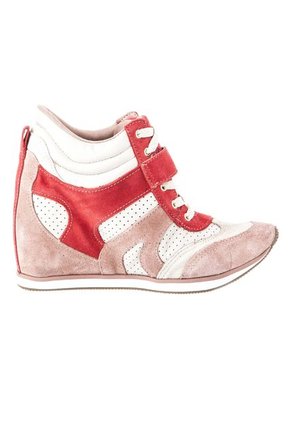 Sneakers Via Marte Beige-Rojo