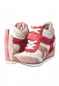 Sneakers Via Marte Beige-Rojo de Via Marte