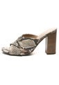 Sandalia Tacón Animal Print Via Marte de Via Marte