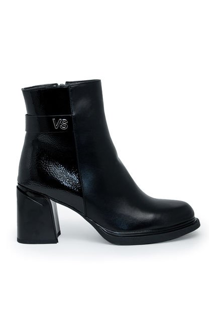 BOTIN CAÑA BAJA MUJER VIA SPRING NEGRO