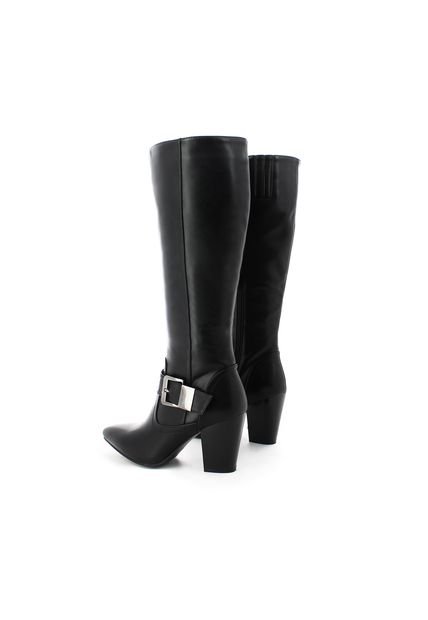 Botas largas color discount negro