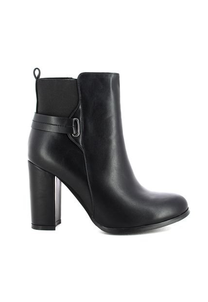 Botines Para Mujer Marca Via Spring, Color Negro