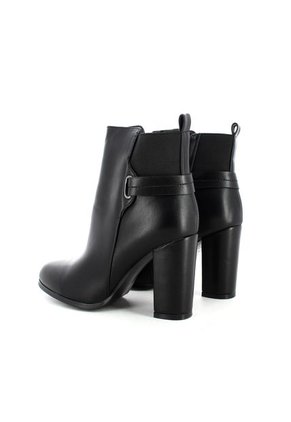 Botines Para Mujer Marca Via Spring, Color Negro