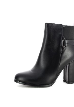 Botines Para Mujer Marca Via Spring, Color Negro