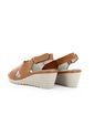 Sandalias Para Mujer Marca Via Spring, Color Camel de Via Spring