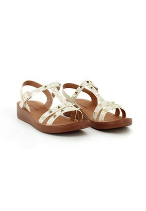 Sandalias Para Mujer Marca Via Spring, Color Blanco