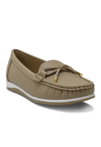 Mocasines Via Spring Taupe Mujer Via Spring