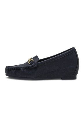 Mocasines Via Spring Navy Mujer