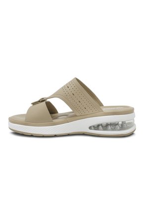 Sandalias Via Spring Beige Mujer