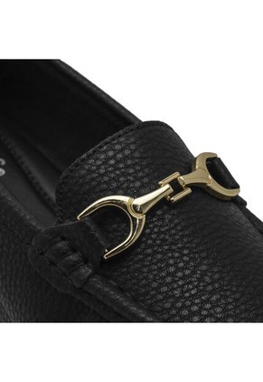 Mocasines Via Spring Negros Mujer