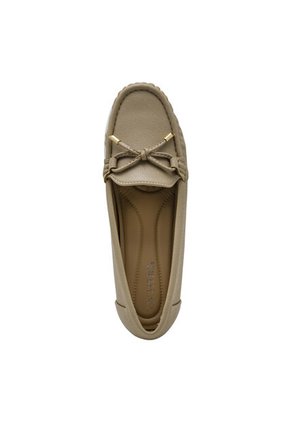 Mocasines Via Spring Taupe Mujer