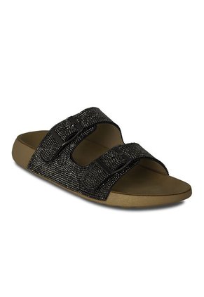 SANDALIAS MUJER VIA SPRING NEGRO