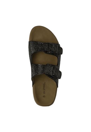SANDALIAS MUJER VIA SPRING NEGRO