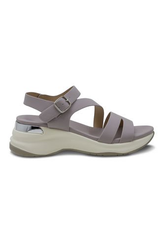 Sandalias Lila Con Plataforma Mujer Via Spring Via Spring