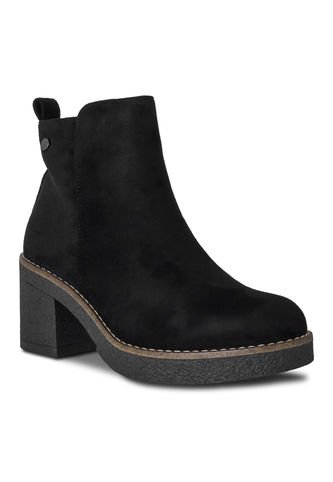 Botines Mujer Via Spring - Color Negro Via Spring